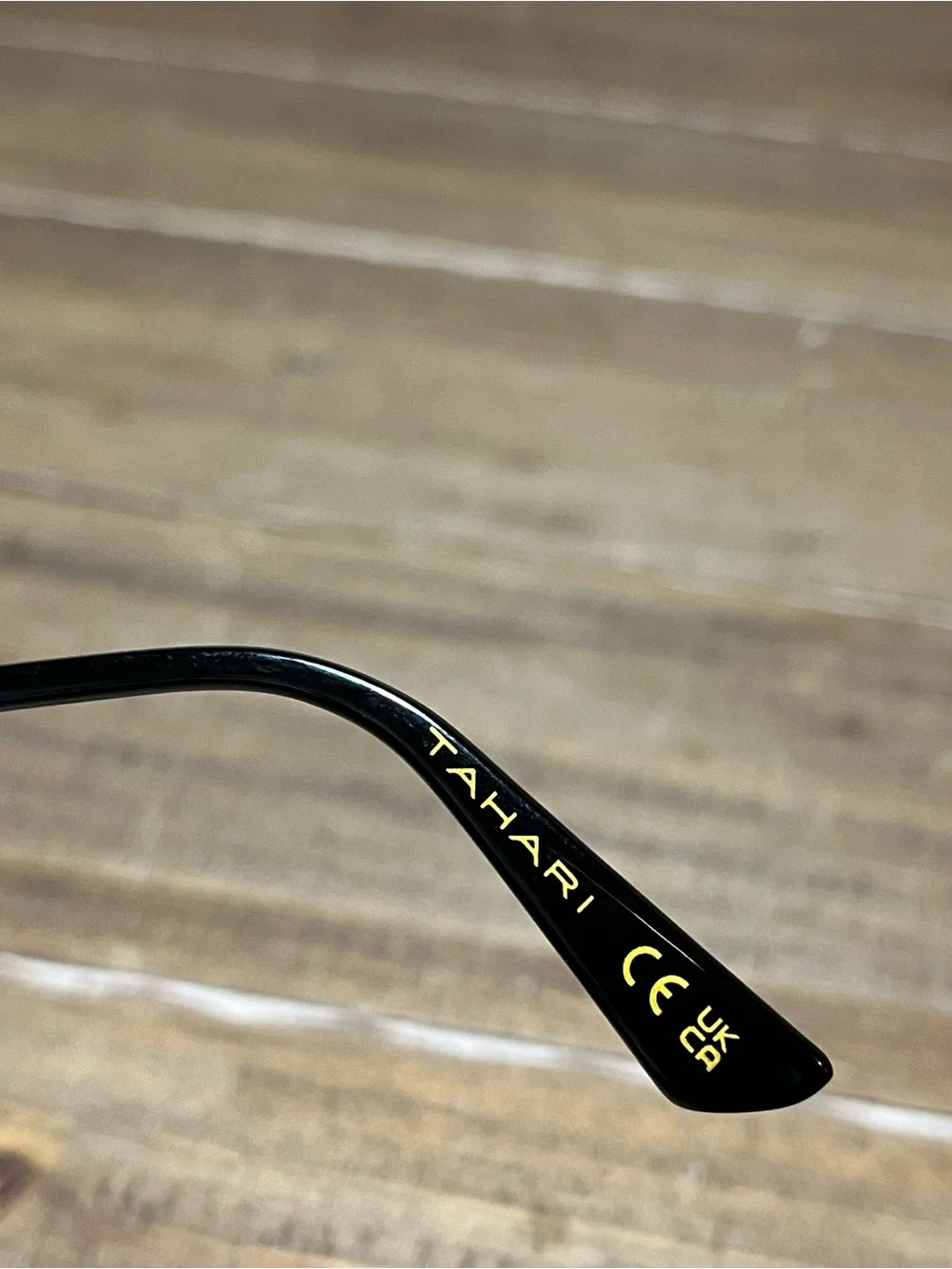 Tahari Gold Frame Black Gradient Aviator Sunglasses for Women